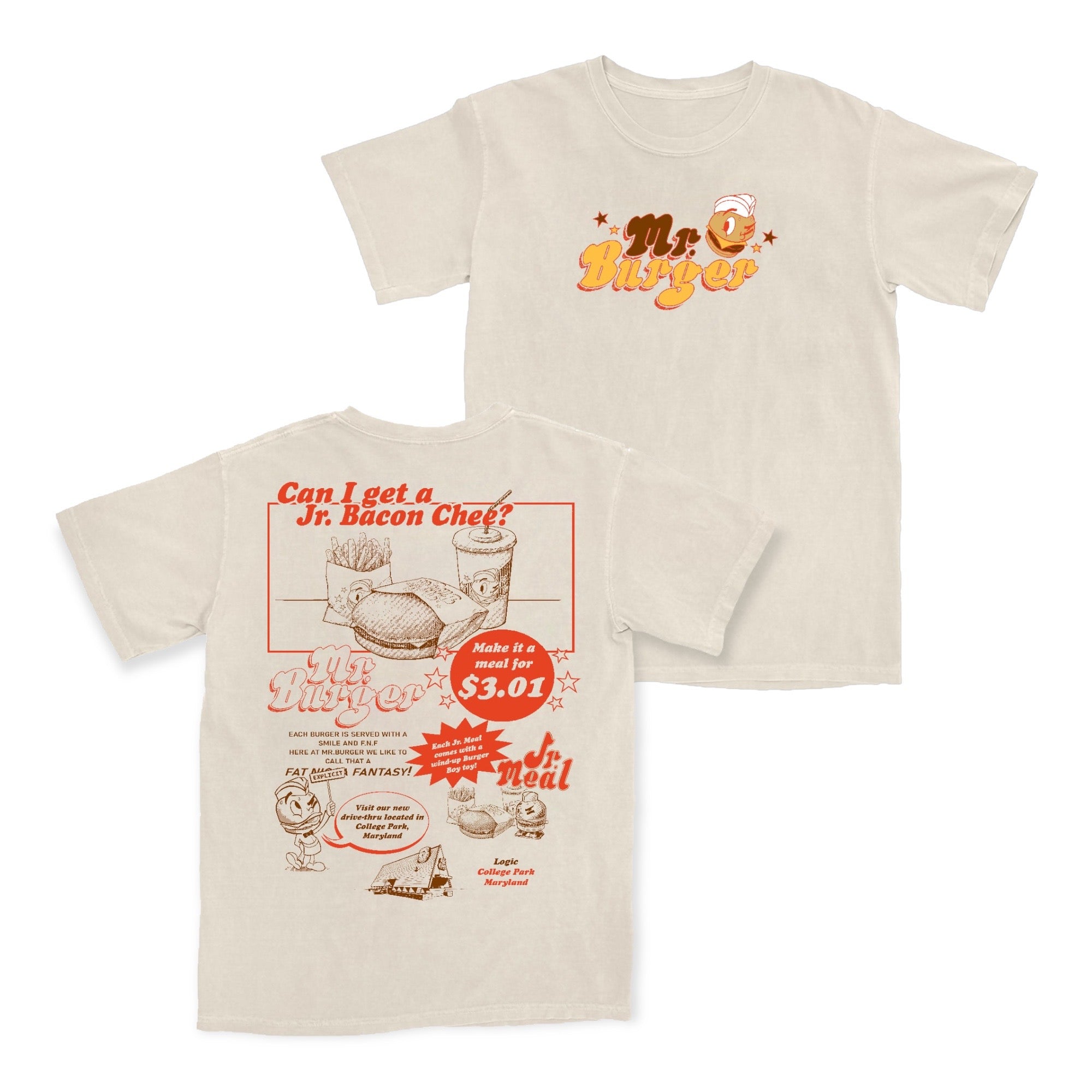 Burger T-Shirt – Logic